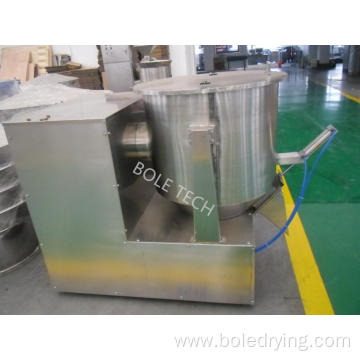 Vertical high speed mixer machine for food industry